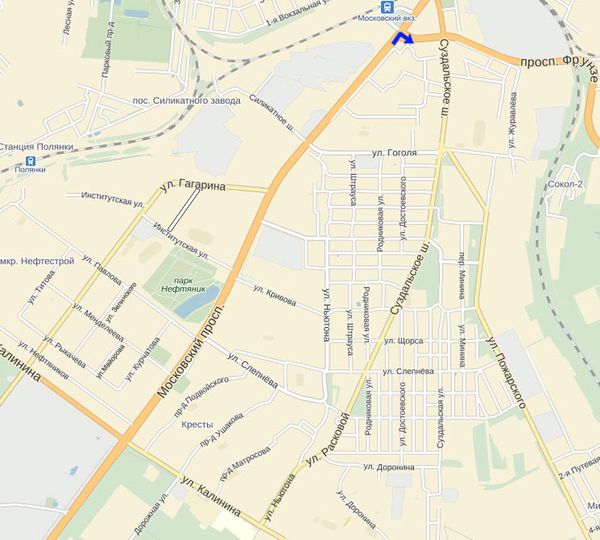 Московский проспект правый поворот на проспект Фрунзе